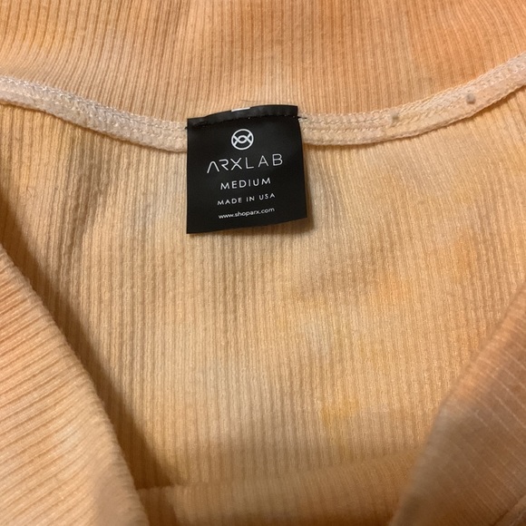 ARX LAB Tie Dye Ribbed Knit Crop Top - Picture 10 of 11